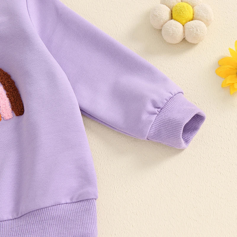 Baby Set 2-teilig für Mädchen | Regenbogen