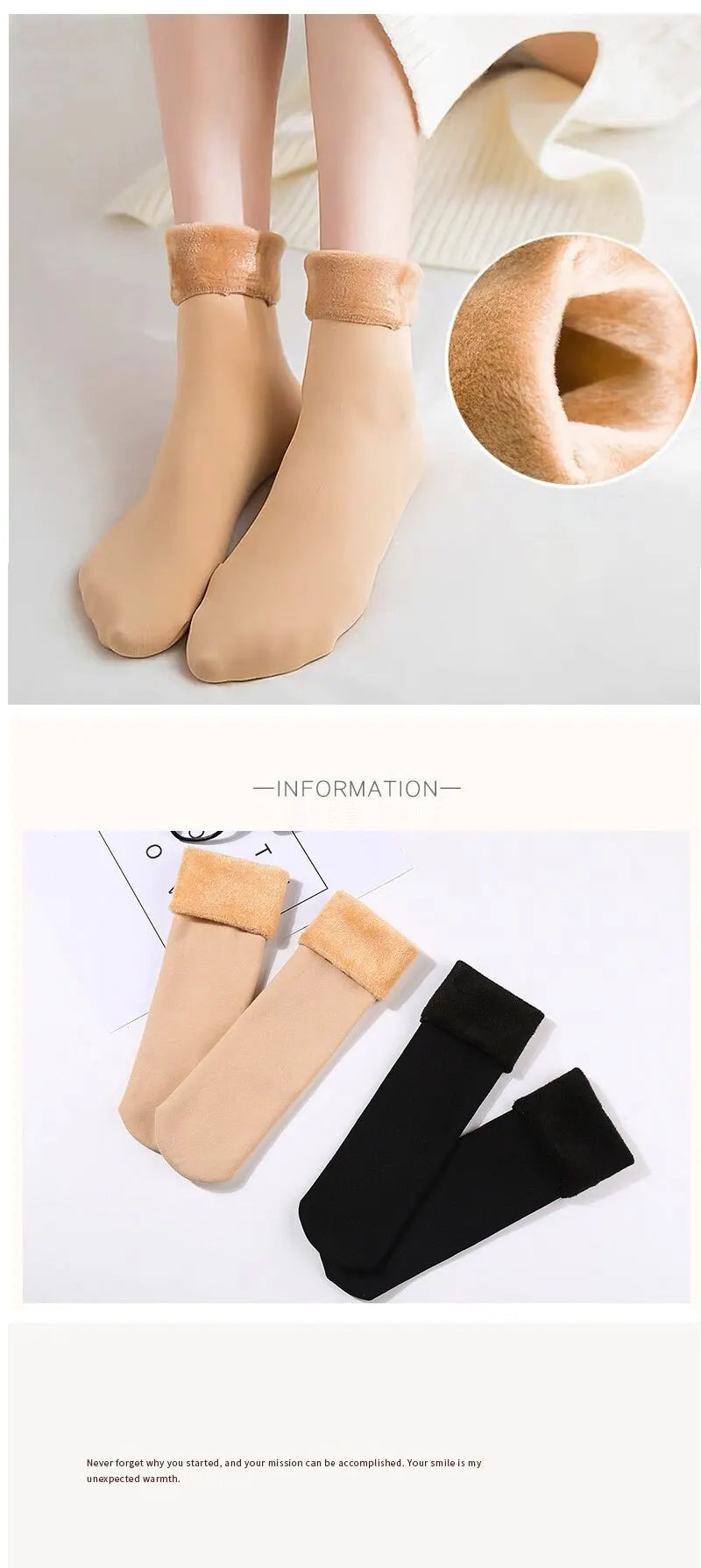 Kuschelweiche Thermo-Socken für Kinder – 2er Set