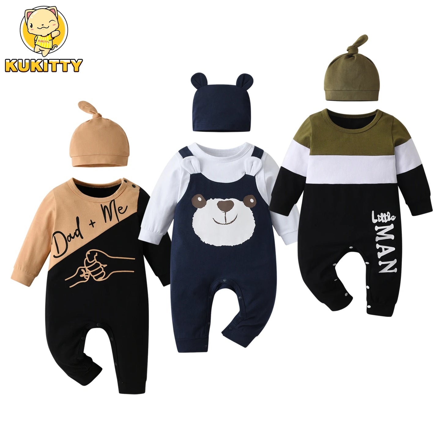 Kuschelweiche Baby-Strampler-Kollektion von Modern Kid