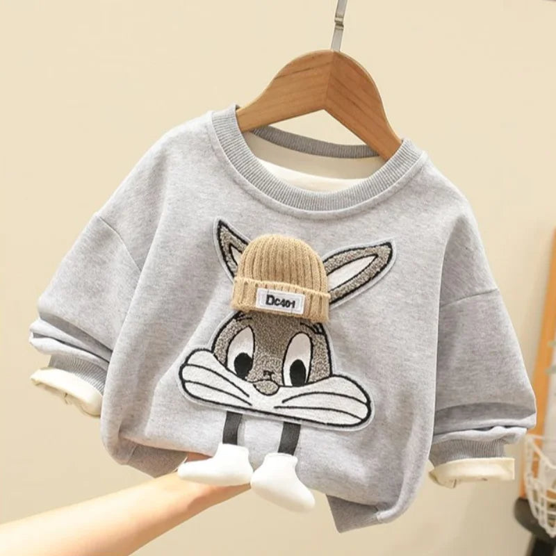 Stylisches 2-Teiler Kinder Outfit für Jungen mit Cartoon-Motiv