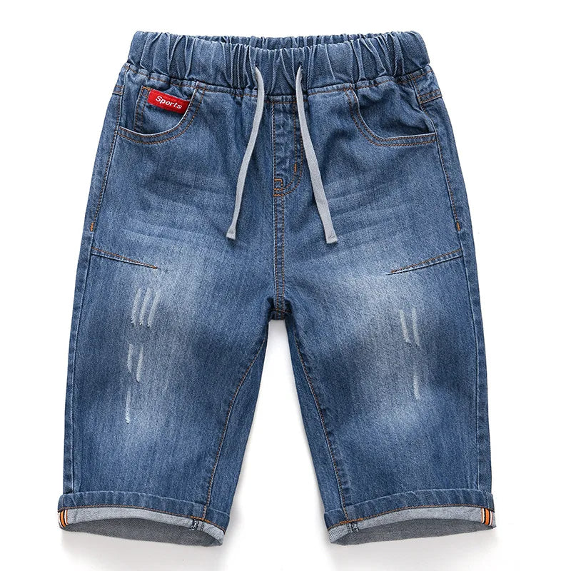 Jeans Bermudas für Jungen | Knielange Hosen in verschiedenen Designs