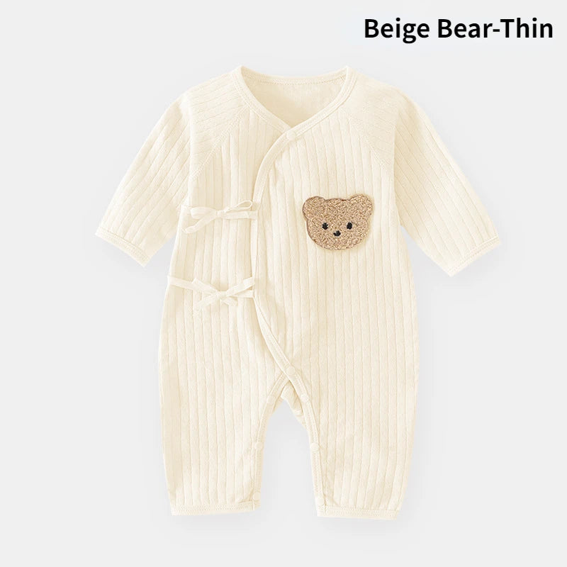 Wickeloverall für Neugeborene | Bär