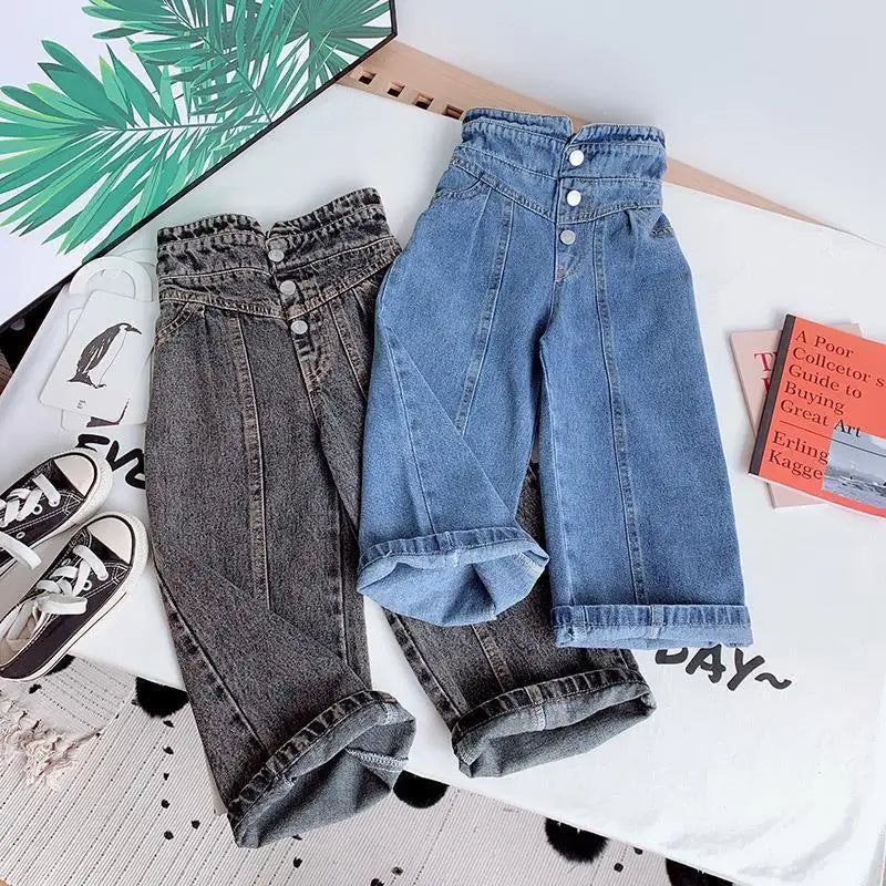 Modern Kid's Komfort-Jeans – Stilvoll und Bequem für Mädchen