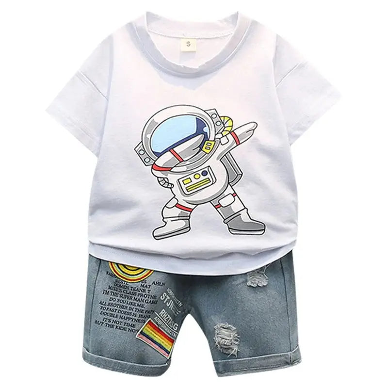 Sommer-Outfit für Jungen 2-teilig in modernen Designs