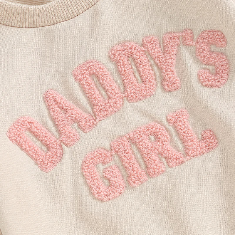 Kuschelweicher Baby-Sweatanzug "Daddy's Girl"