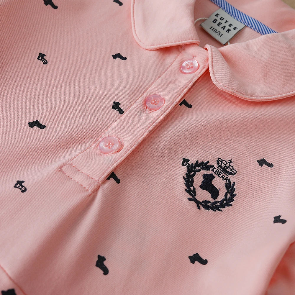 Traumhaftes Polo-Kleid für Mädchen