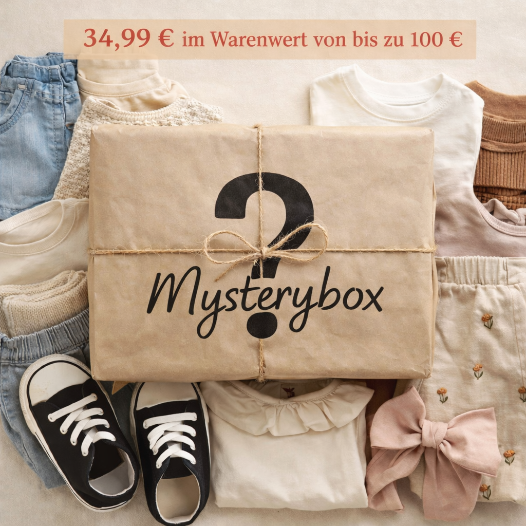 Limitierte Überraschungsbox für Kinder – 3 bis 5 Artikel im Wert von bis zu 100 €