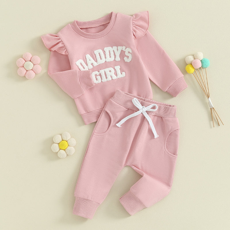 Kuschelweicher Baby-Sweatanzug "Daddy's Girl"
