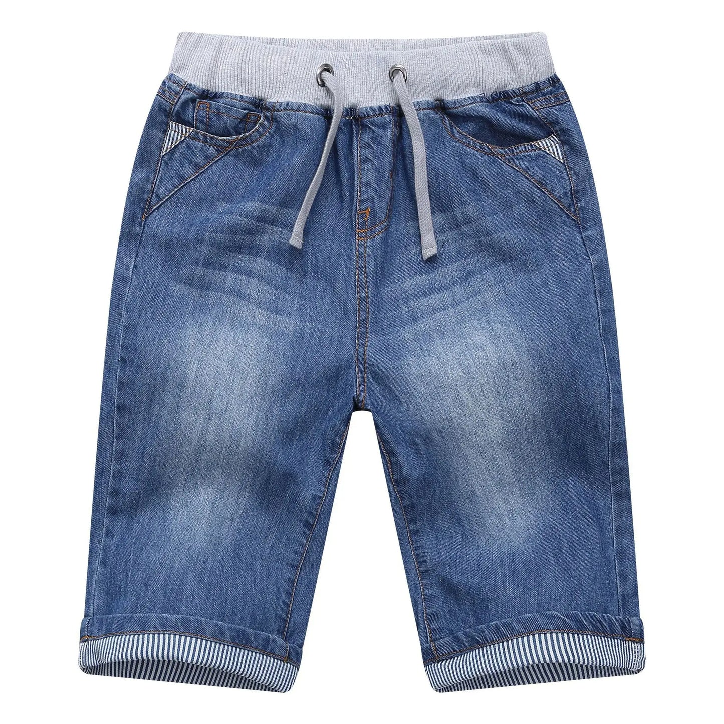 Jeans Bermudas für Jungen | Knielange Hosen in verschiedenen Designs