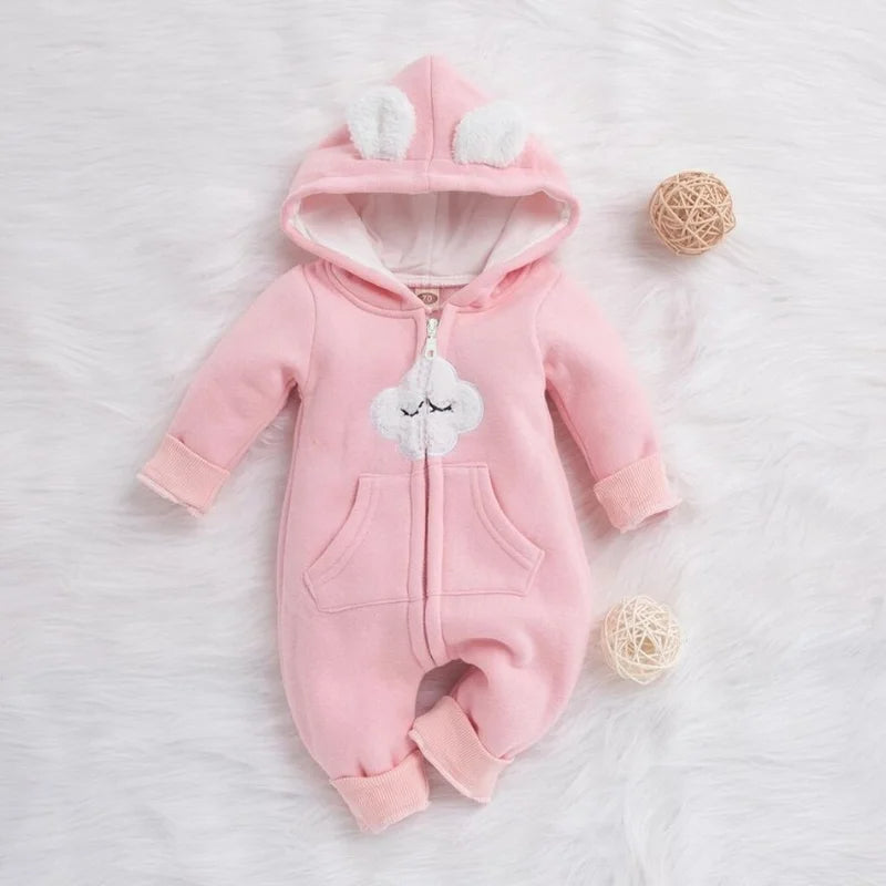 Baby Overall mit Kapuze | Sleeping Cloud