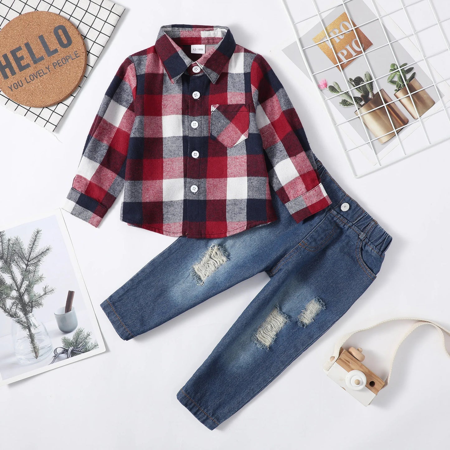 Jungen Kinder Set „Abenteuer-Look“ – Stylisches Outfit für kleine Entdecker