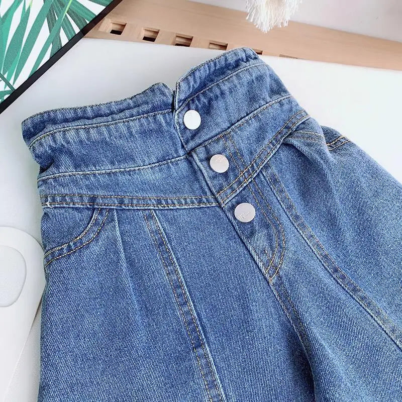 Modern Kid's Komfort-Jeans – Stilvoll und Bequem für Mädchen