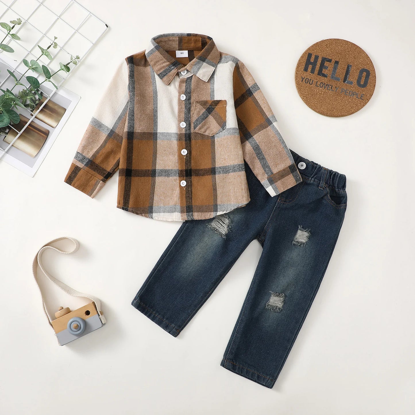 Jungen Kinder Set „Abenteuer-Look“ – Stylisches Outfit für kleine Entdecker