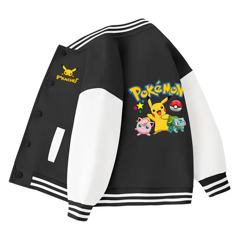 Pokemon College Jacke in verschiedenen Farben für Jungen & Mädchen