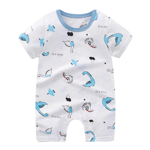 Kurzarm-Strampler „Little Explorer“ für Jungen