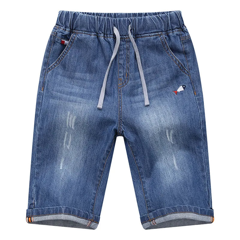 Jeans Bermudas für Jungen | Knielange Hosen in verschiedenen Designs