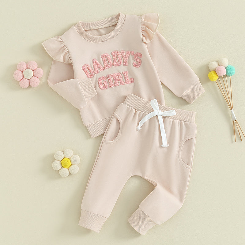 Kuschelweicher Baby-Sweatanzug "Daddy's Girl"