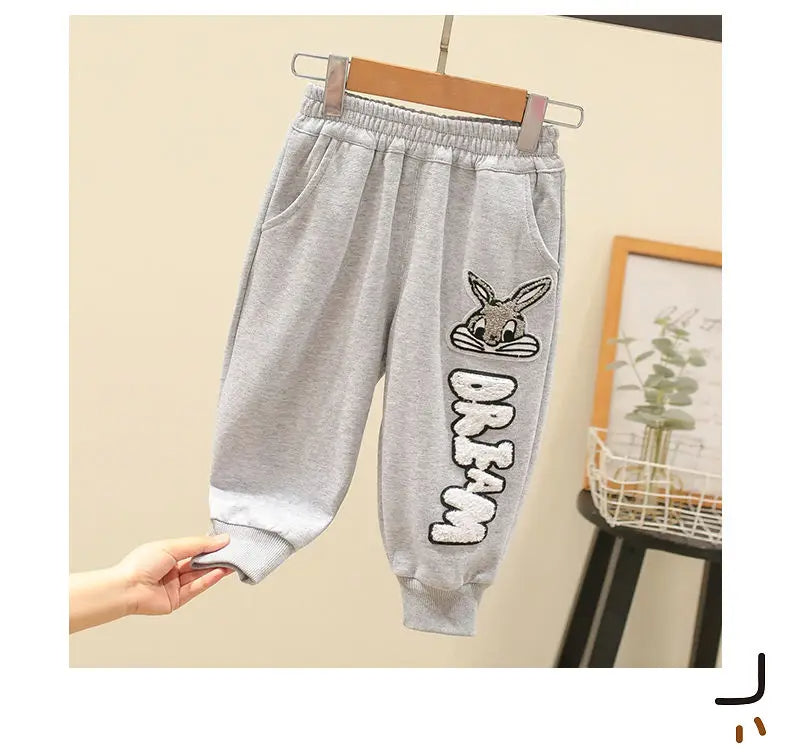Stylisches 2-Teiler Kinder Outfit für Jungen mit Cartoon-Motiv