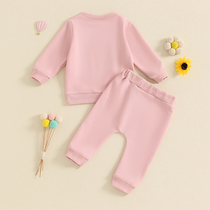 Baby Set 2-teilig für Mädchen | Regenbogen