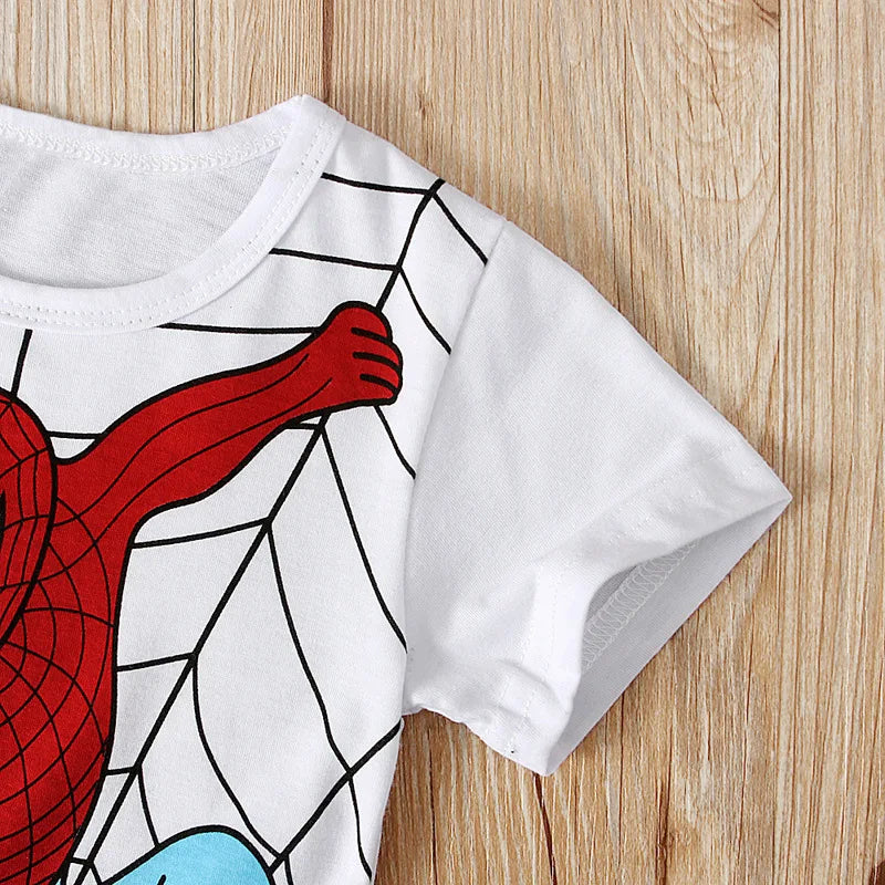 Superhelden T-Shirt für Jungen | Spiderman, Superman