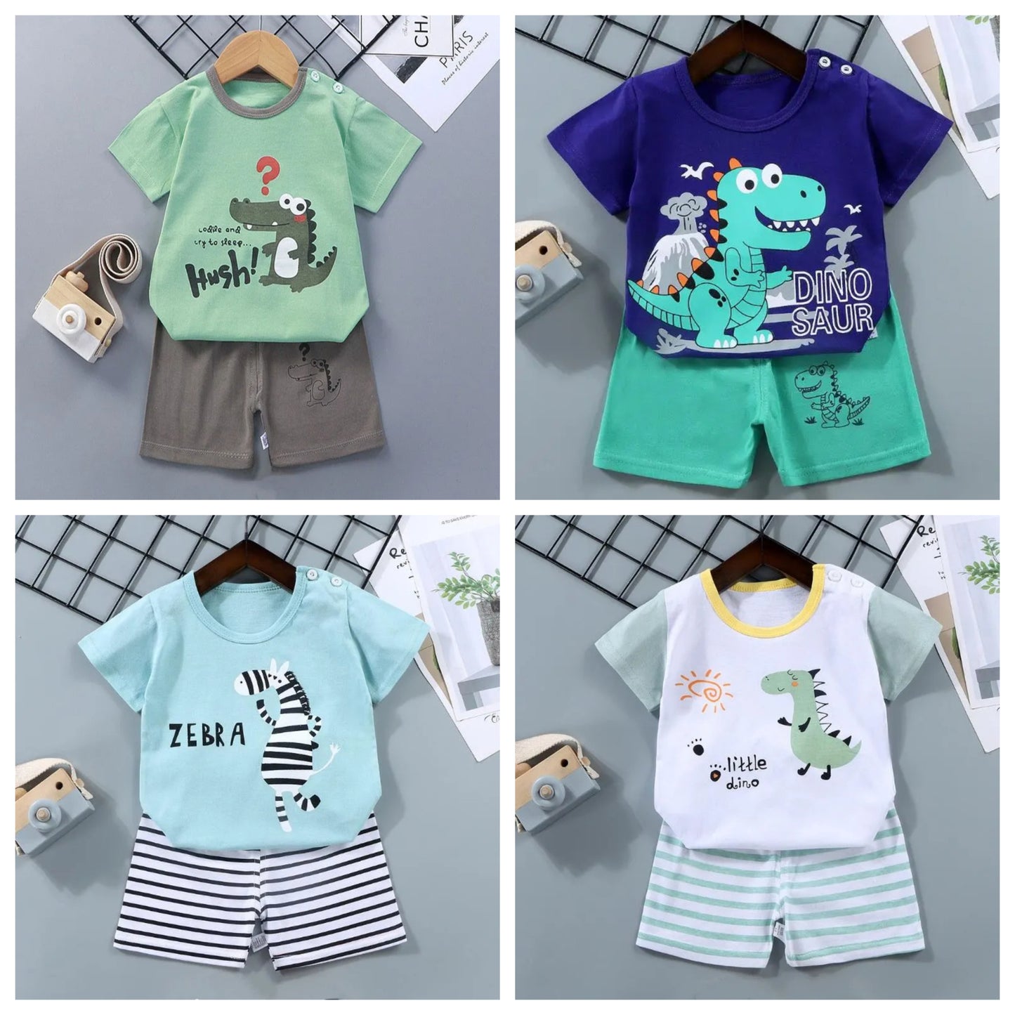 2-teiliges Sommer-Outfit für Jungen | T-Shirt & Shorts