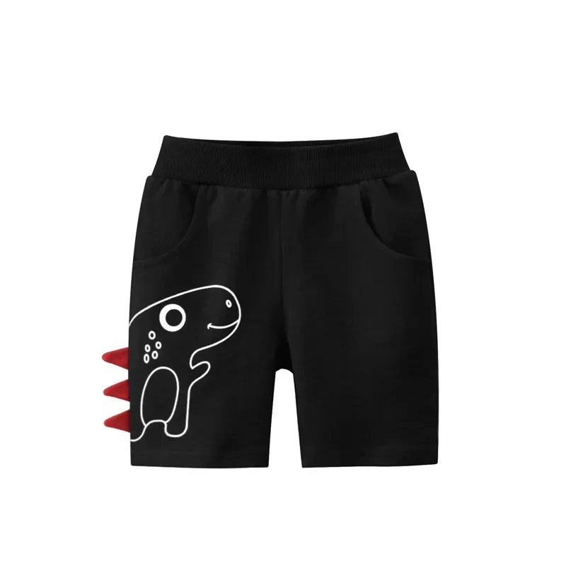 Dinosaurier Sommer Shorts für Jungen in verschiedenen Farben
