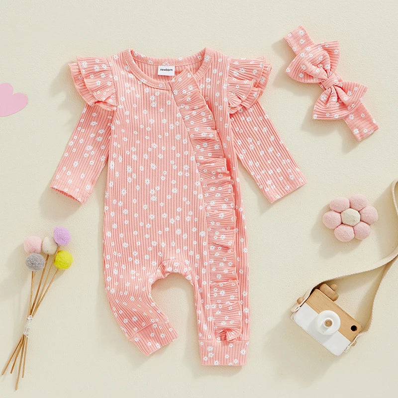 Mädchen Strampler für Neugeborene / Babys