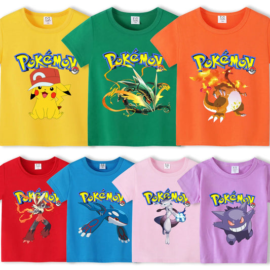 Pokemon T-Shirt für Jungen & Mädchen