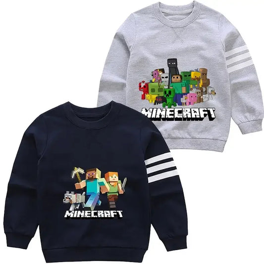 Minecraft Pullover für Jungen und Mädchen in verschiedenen Designs