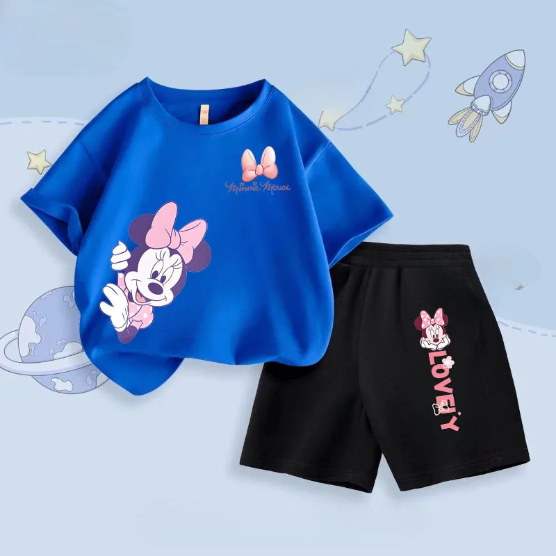 2-teiliges Kinder Set für Mädchen – Bequemes Outfit mit liebevollem Design