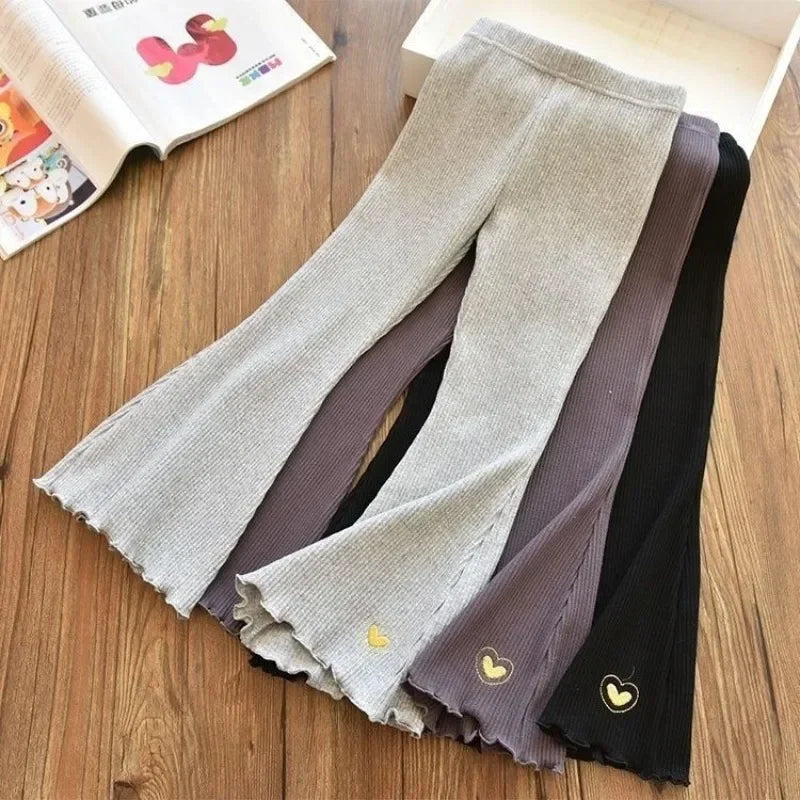 Kuschelweiche Kinder-Rippenhose "Herzchenzauber"