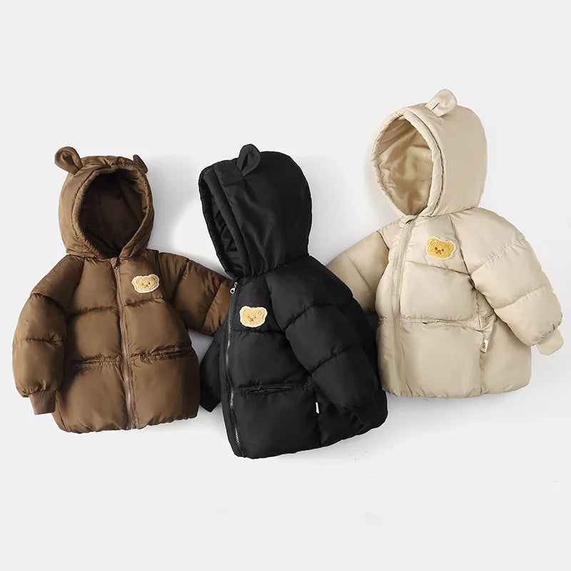 Kuschelige Bärenzauber-Kinderjacke