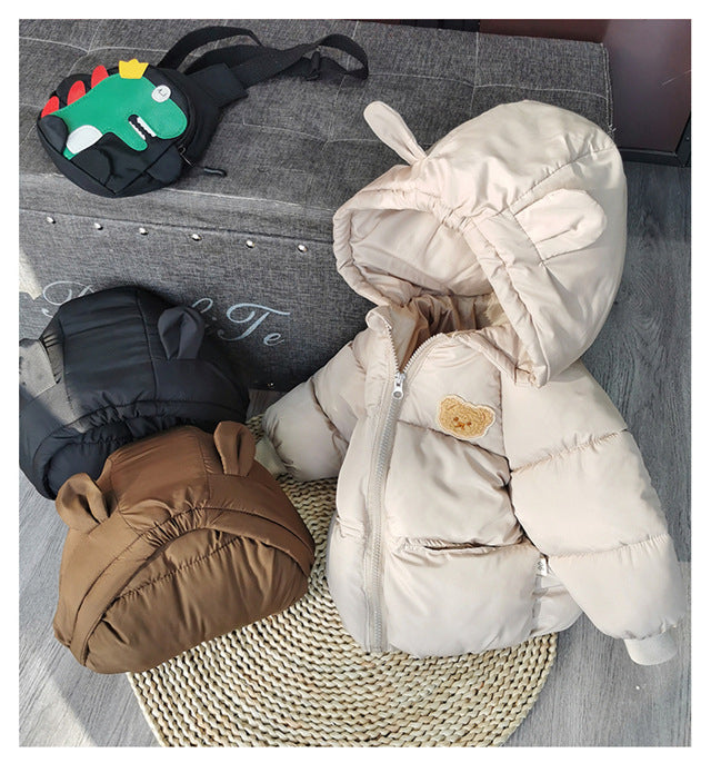 Kuschelige Bärenzauber-Kinderjacke