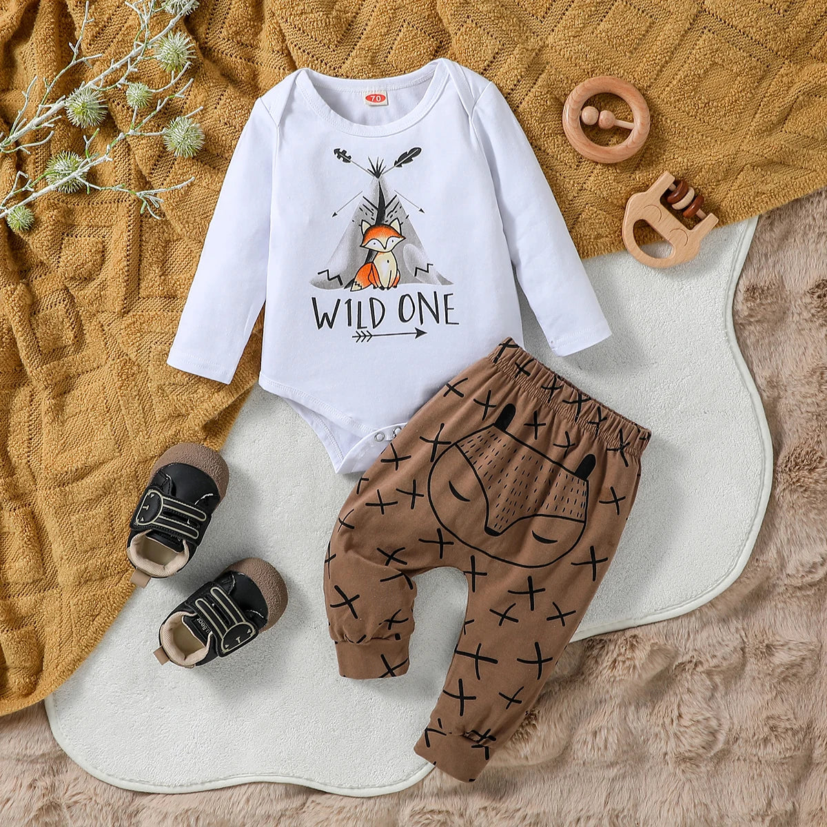 "Wilde Abenteuer"-Baby-Set