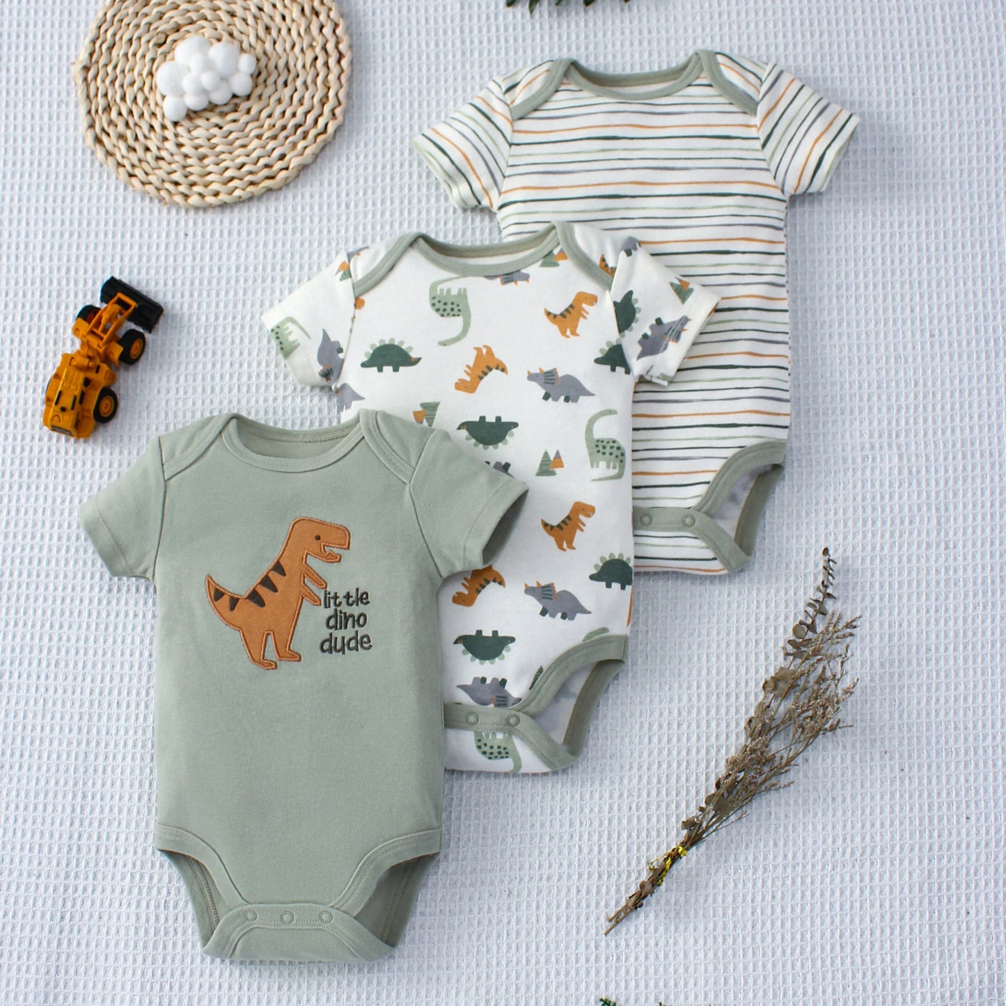 3er-Pack Bodys für Babys