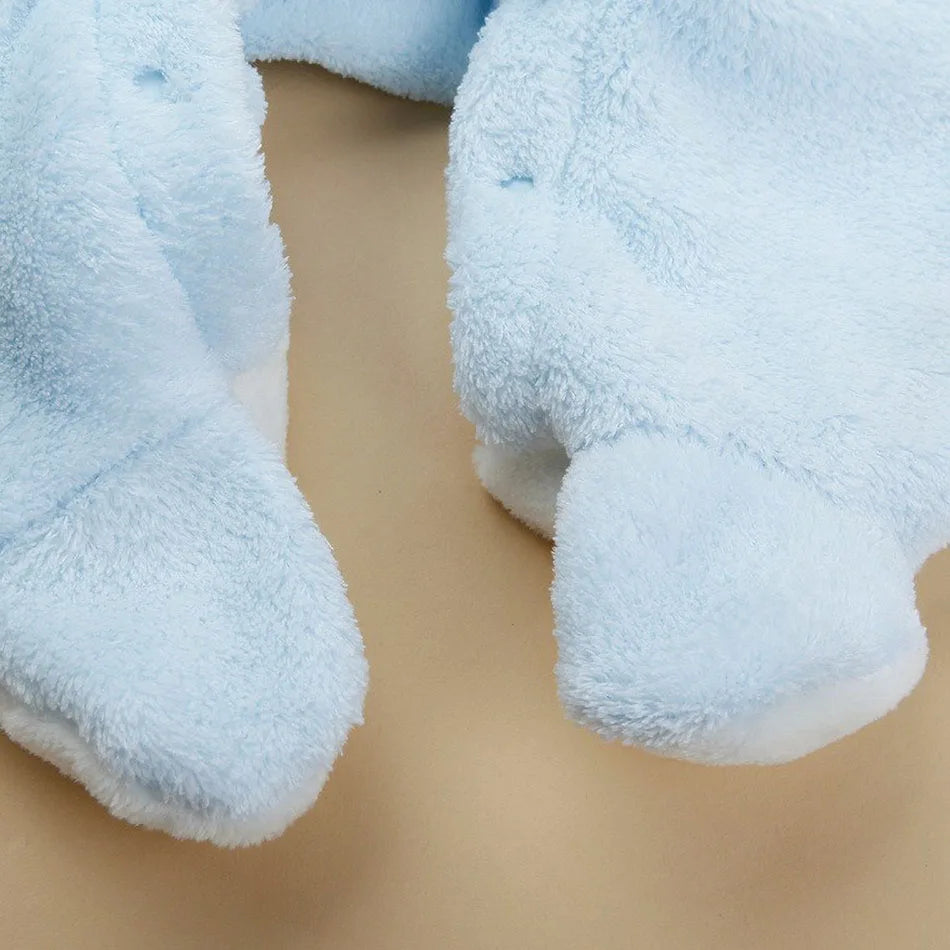 Baby-Overall mit Tierkapuze