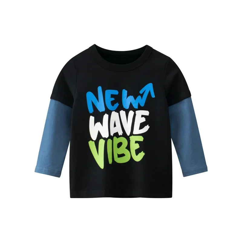 Stylische Langarm-Shirts für Kinder