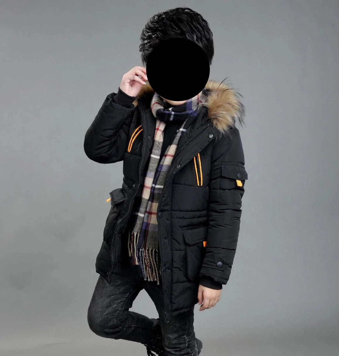 Winterwunder Kinderjacke - Stilvoller Schutz für die kalte Jahreszeit