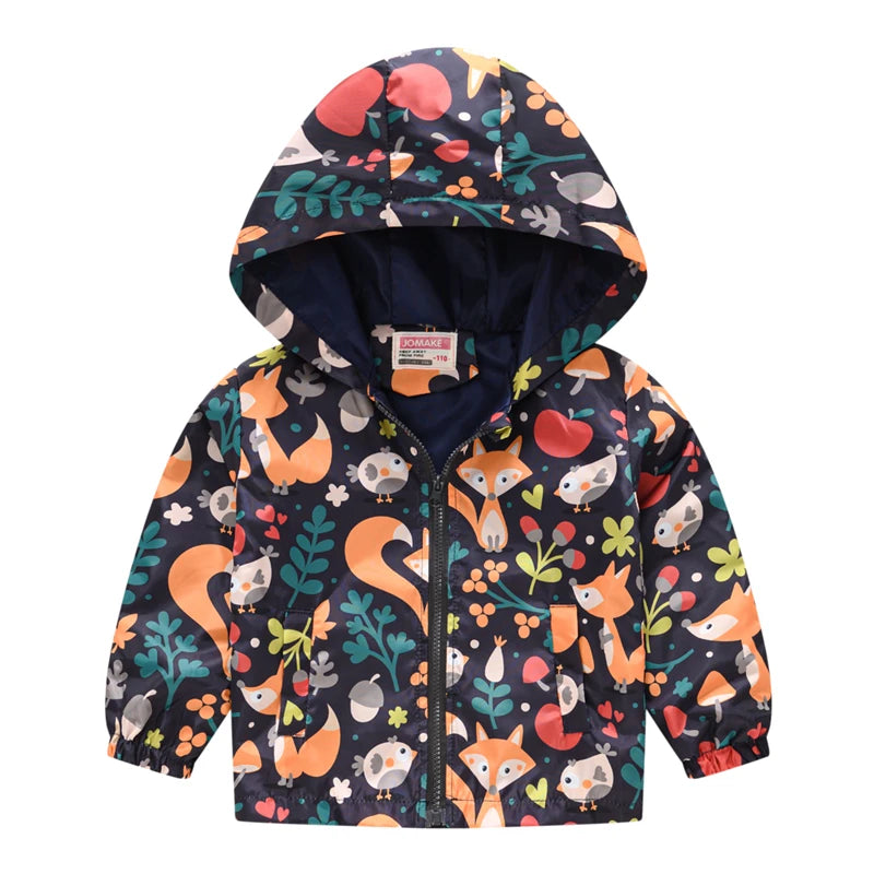 Magische Abenteuer-Regenjacke für Kinder