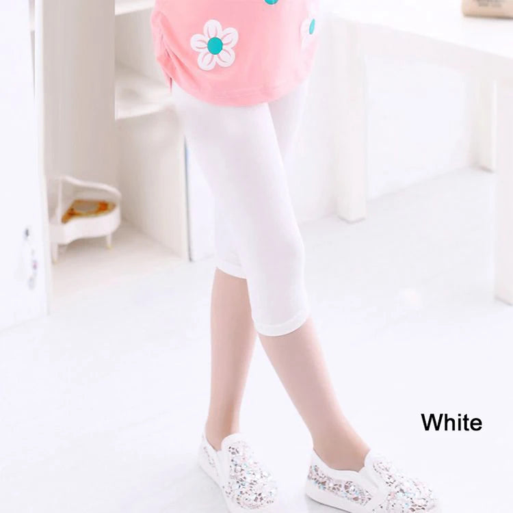 Kinder Capri-Leggings in verschiedenen Farben