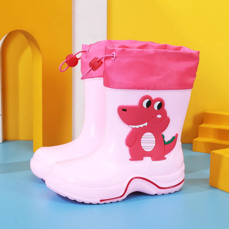 Dino-Gummistiefel für kleine Abenteurer