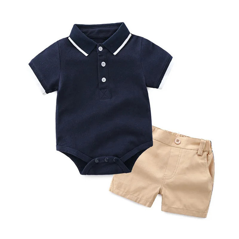 Baby Outfit – Stilvolles 3-teiliges Set für Jungen & Mädchen | Mit oder ohne Hut