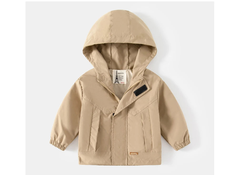 Dimusi Kinderjacke mit Kapuze – Stilvoller Schutz für kleine Abenteurer