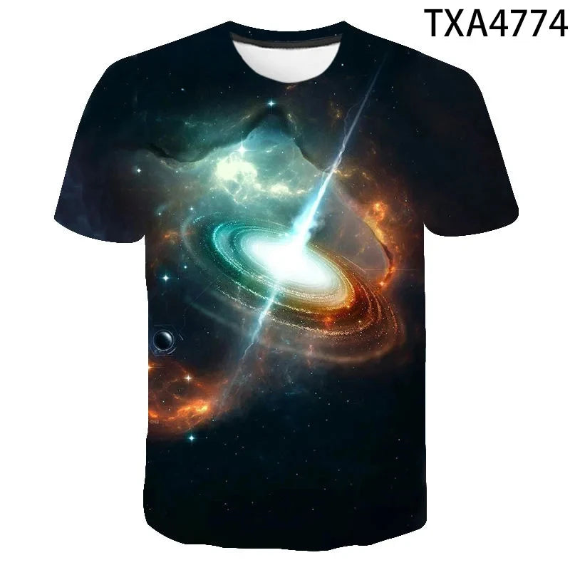 Kinder Weltraum-T-Shirts in verschiedenen Designs