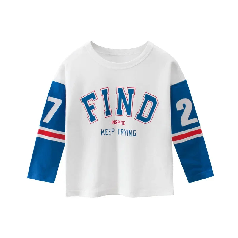 Stylische Langarm-Shirts für Kinder