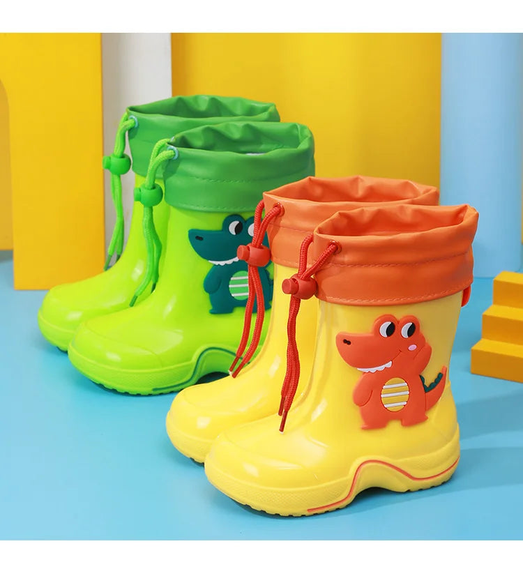 Dino-Gummistiefel für kleine Abenteurer