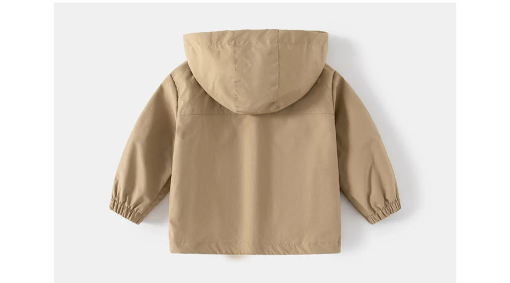 Dimusi Kinderjacke mit Kapuze – Stilvoller Schutz für kleine Abenteurer