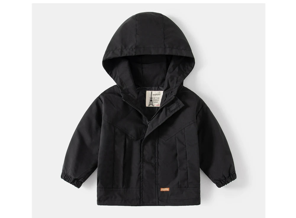 Dimusi Kinderjacke mit Kapuze – Stilvoller Schutz für kleine Abenteurer