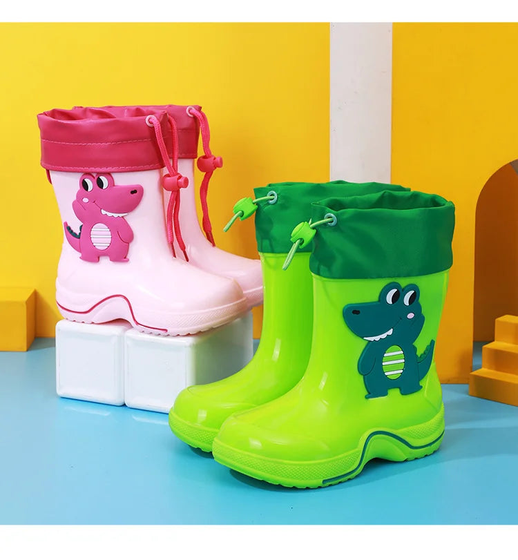 Dino-Gummistiefel für kleine Abenteurer