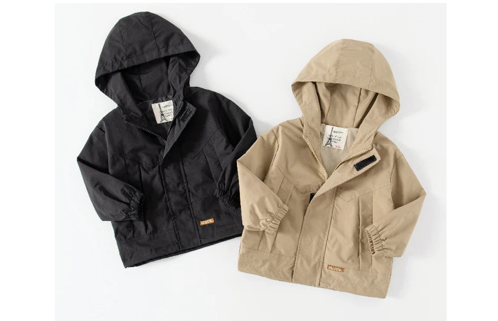 Dimusi Kinderjacke mit Kapuze – Stilvoller Schutz für kleine Abenteurer